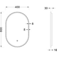 Roxen Зеркало Grown 510200-60GM 40x60 Image #16