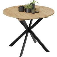 Трия Мэдисон раздвижной тип 1 (черный муар/дуб крафт золотой) Image #4