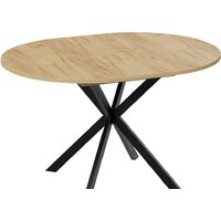 Трия Мэдисон раздвижной тип 1 (черный муар/дуб крафт золотой) Image #2