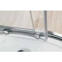 Adema Витте Квадро 90 (белый/прозрачное стекло) Image #4