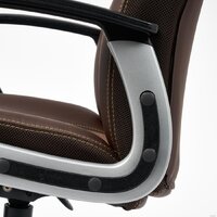 TetChair Inter (искусственная кожа, флок, ткань, коричневый) Image #11