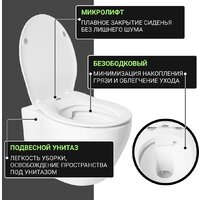 Saniteco KW-99046 в комплекте с инсталляцией + R020467 + R0121A6 Image #4