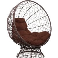 M-Group Кокос на подставке 11590205 (коричневый ротанг/коричневая подушка) Image #3