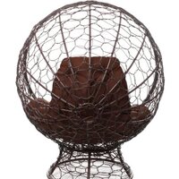 M-Group Кокос на подставке 11590205 (коричневый ротанг/коричневая подушка) Image #6
