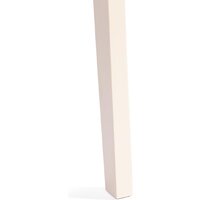 TetChair Golfi 2 (2шт, дерево гевея/Ivory White/коричневый/золотой) Image #17