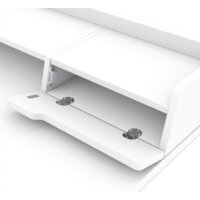 Sheffilton SHT-TU10/TT31 120/65 ЛДСП (хром лак/белый шагрень) Image #3