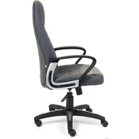 TetChair Inter (искусственная кожа, флок, ткань, серый/металлик) Image #3
