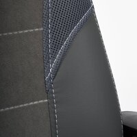 TetChair Inter (искусственная кожа, флок, ткань, серый/металлик) Image #13