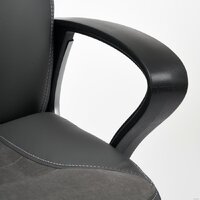 TetChair Inter (искусственная кожа, флок, ткань, серый/металлик) Image #10