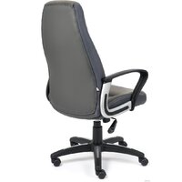 TetChair Inter (искусственная кожа, флок, ткань, серый/металлик) Image #4
