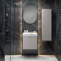 Lauter Зеркало Melisa овальное HA50 (серо-зеленый п/мат) Image #2