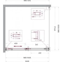 BelBagno SOFT_CLOSE-1-A-1-100-C-Cr Image #6