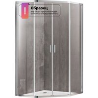 Adema Glass Line Пента 90 (матовое стекло)