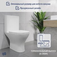 Lauter W224 2110224 + гигиенический душ Sano 21LT1294GL (горизонтальный выпуск) Image #6