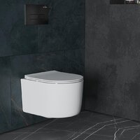 Roxen Simple Compact в комплекте с инсталляцией StounFix Dual Fresh 6 в 1 921358 (кнопка: черный матовый) Image #14