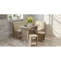 Трия Техас исп. 1 (дуб сонома трюфель/экокожа бежевый) Image #3