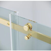 Grossman Classic 110x90x195 120.K33.04.1190.32.00 (золото сатин/прозрачное стекло) Image #3