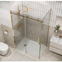 Grossman Classic 110x90x195 120.K33.04.1190.32.00 (золото сатин/прозрачное стекло) Image #16