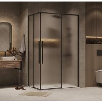 Grossman Galaxy 90x70x195 300.K33.01.9070.21.02 (черный матовый/шиншилла стекло) Image #7