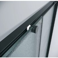 Grossman Galaxy 90x70x195 300.K33.01.9070.21.02 (черный матовый/шиншилла стекло) Image #5