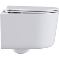 Roxen Simple compact в комплекте с инсталляцией StounFix Dual Fresh 6 в 1 968480 (кнопка: брашированное золото) Image #4