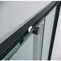 Grossman Galaxy 110x80x195 300.K33.01.1180.21.00 (черный матовый/прозрачное стекло) Image #5