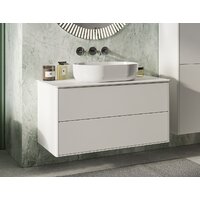 Belux Турин 560 овал (18, белый матовый/Solid Surface) Image #3