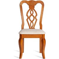 TetChair Aphrodite 46x54x99 (2шт, дерево гевея/Espresso/ткань кремовая с рисунком А04) Image #9