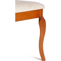 TetChair Aphrodite 46x54x99 (2шт, дерево гевея/Espresso/ткань кремовая с рисунком А04) Image #14