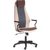 TetChair Aviator (флок, ткань, коричневый/бежевый/серый 6/7/W-12)
