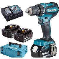 Makita DDF485RF3J (с 3-мя АКБ, кейс) Image #1
