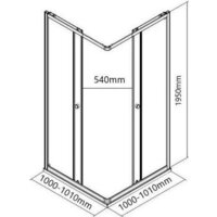 MaybahGlass MGY-1324-5 (бесцветное стекло/хром матовый) Image #4