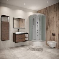 Niagara NG-3302-14F 100x100x215 (матовое стекло) Image #1