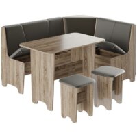 Трия Техас исп. 1 (дуб сонома трюфель/экокожа коричневый) Image #2