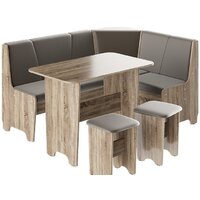 Трия Техас исп. 1 (дуб сонома трюфель/экокожа коричневый)