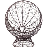 M-Group Кокос на подставке 11590208 (коричневый ротанг/розовая подушка) Image #8