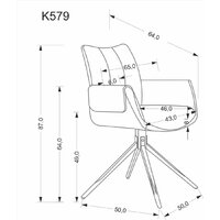 Halmar K579 (коричневый) Image #12