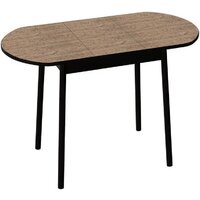 ВВР Кэлли-2 раздвижной (дуб кера/черный, пластик) Image #1