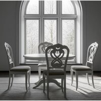 TetChair Andromeda 47x55.5x107 (2шт, дерево гевея/Ivory White/ткань коричневая) Image #17