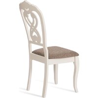 TetChair Andromeda 47x55.5x107 (2шт, дерево гевея/Ivory White/ткань коричневая) Image #11