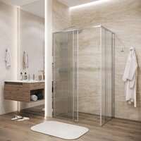 Grossman Galaxy 100х100х195 120.K33.01.1010.10.02 (хром/шиншилла стекло) Image #8