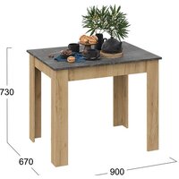 Трия Промо тип 1 (дуб крафт золотой/ателье темное) Image #2