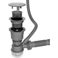 Roxen Simple 560220-60B-GR графит/текстурная PVD покрытие (с коландером и дозатором) Image #18