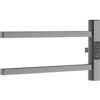 Маргроид Ferrum Cook СНШ профильный 18*40 Графит, скрытого монтажа, таймер слева