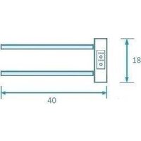Маргроид Ferrum Cook СНШ профильный 18*40 Графит, скрытого монтажа, таймер слева Image #3