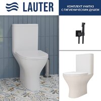 Lauter W224 2110224 + гигиенический душ Rainix 21LT7712BM (горизонтальный выпуск)