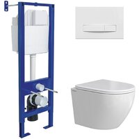 Berges Wasserhaus Okus Rimless 043394 (с сиденьем) Image #1