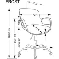 Halmar Frost (белый) Image #2
