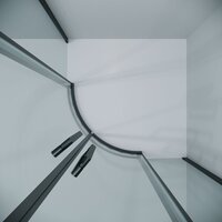 Grossman Classic 90x90x195 301.K33.04.9090.21.00 (черный матовый/прозрачное стекло) Image #5