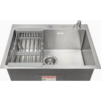 ARFEKA ECO AR мойка 600*500, коландер, дозатор SATIN Image #2